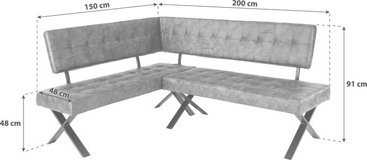 Image du produit Lipo Banc d'angle (200 cm)