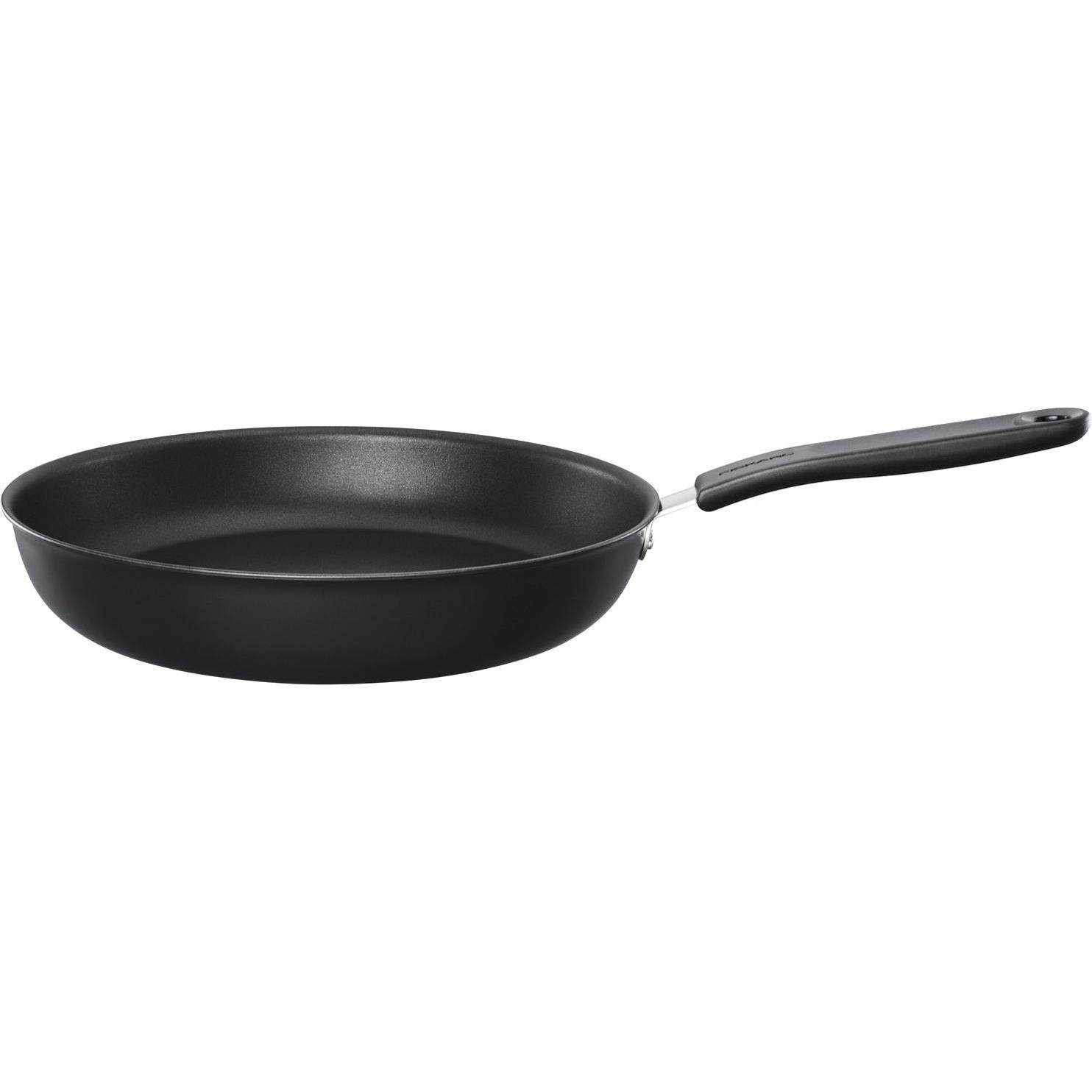 Fiskars 1026574 Pfanne Allzweckpfanne Rund, Pfanne + Kochtopf, Schwarz