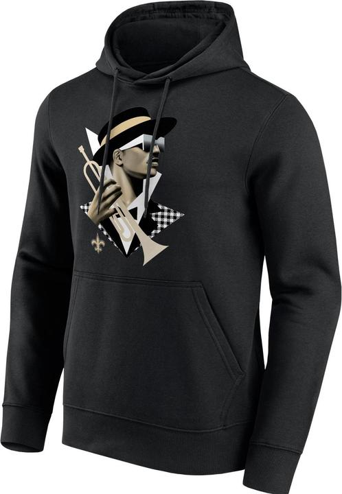 Actual product image Fanatics NFL Fleece Hoody - ILLUSTRATION New Orleans Saints - L (L)