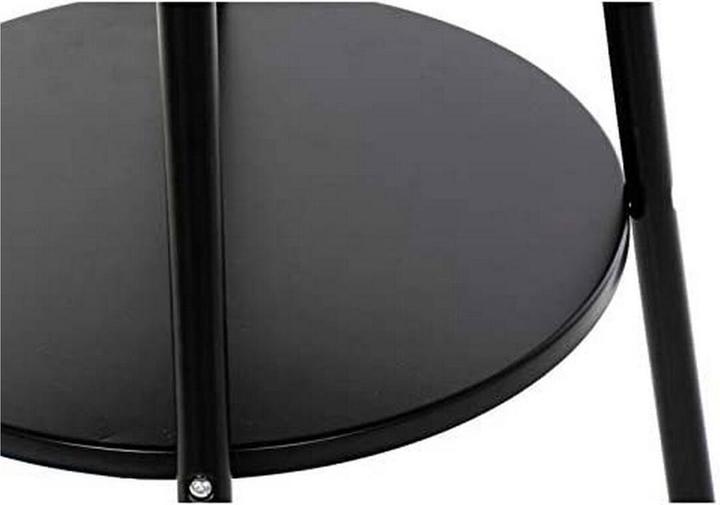 Actual product image DKD Home Decor Charcoal barbecue with wheels black metal plastic 59 x 49.5 x 82 cm