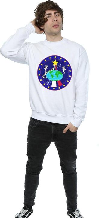 Immagine prodotto Nasa Classic Globe Astronauts Felpa Uomo (XXL)