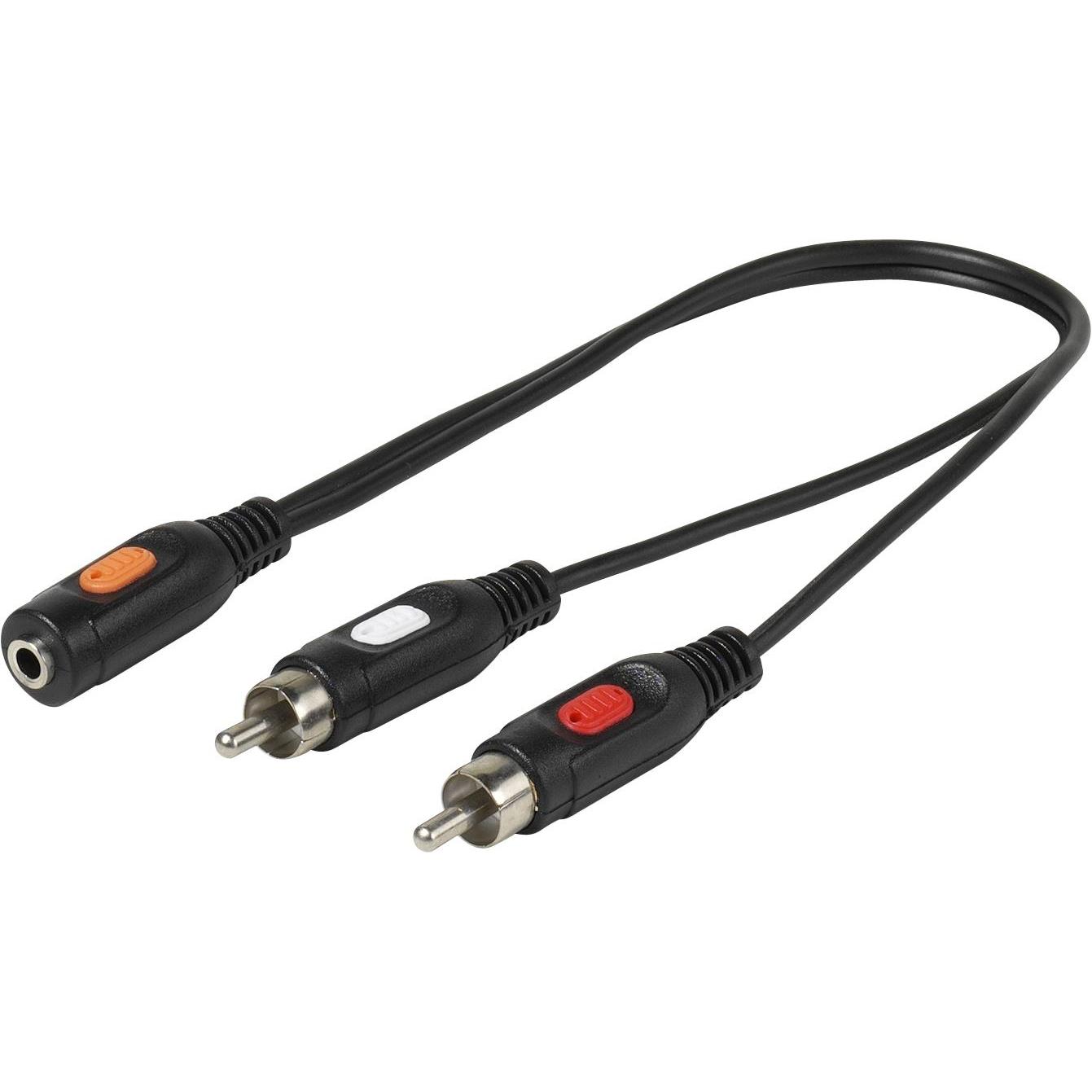 Vivanco Audioadapter (0.20 m), Audio Kabel