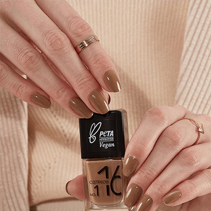 Actual product image Catrice Nail polish Iconails 116 Fly Me To Kenya (116 Fly Me To Kenya, Gel-Effect Nail Polish)