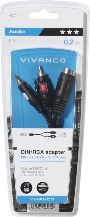 Image du produit Vivanco Adapter DIN/Cinch (Accessoire)