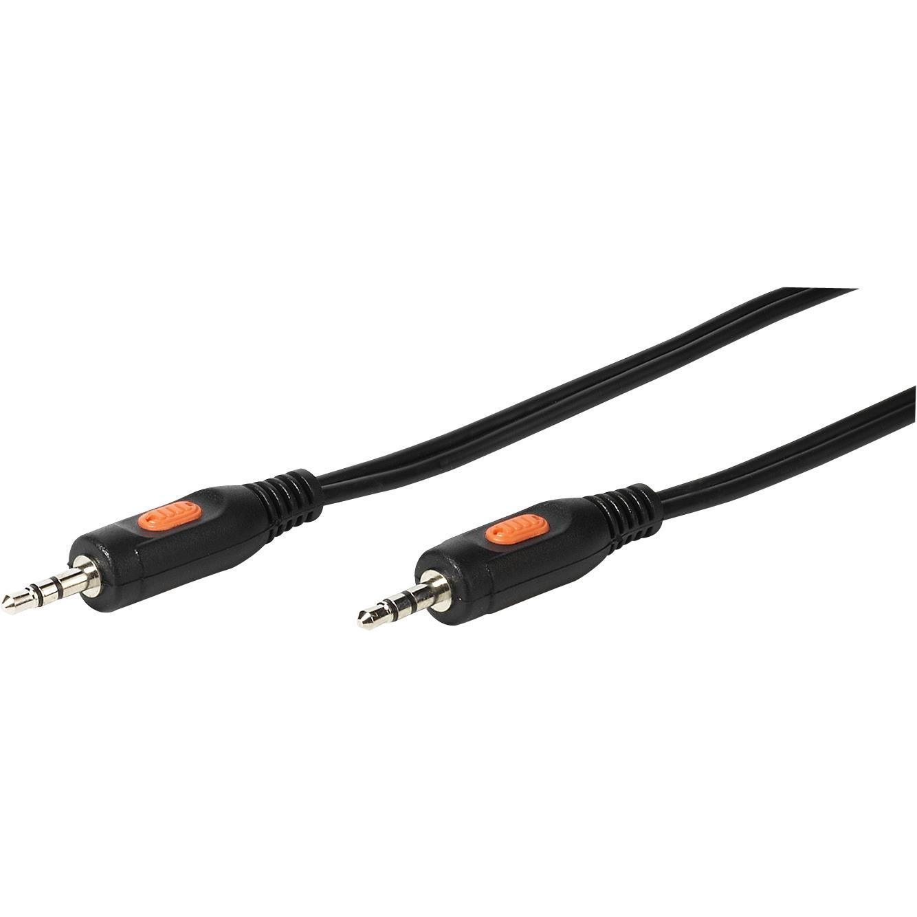 Vivanco Audiokabel (2.50 m, 3.5mm Klinke (AUX)), Audio Kabel