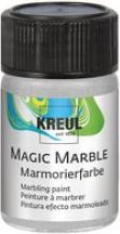 Actual product image Kreul Magic Marble" marbling paint, silver, 20 ml (20 ml)