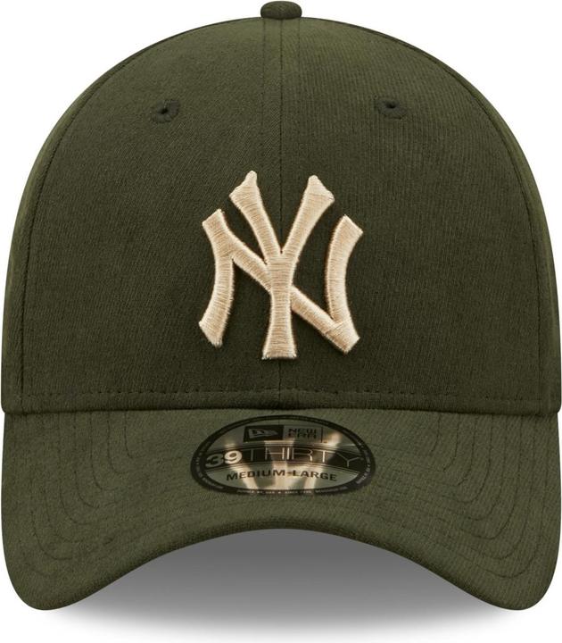 Produktbild New Era 39Thirty Stretch Cap - New York Yankees oliv - M/L