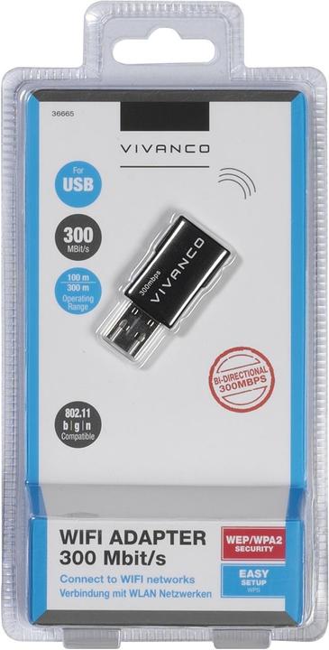 Produktbild Vivanco USB Mini WLAN Adapter