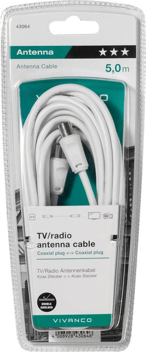 Produktbild Vivanco Koaxstecker (Antennenkabel)