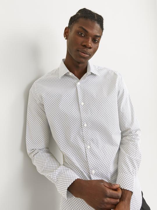 Produktbild Jack & Jones Jprblaexpress Minimal Print Shirt L/S (XXL)