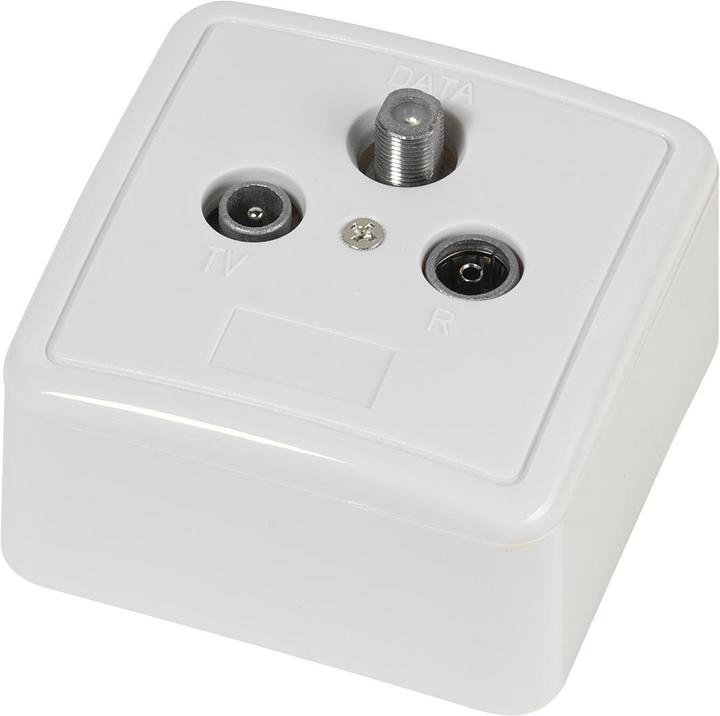 Actual product image Vivanco DVB-C BK Antenna Terminal Box