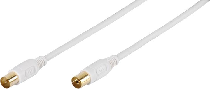 Vivanco Koaxstecker Koaxkupplung (90 dB, Antennenkabel)