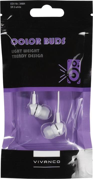 Actual product image Vivanco Colour Buds (Cable)