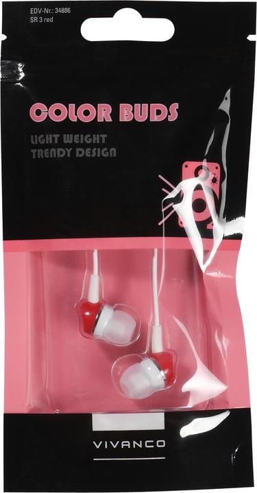 Actual product image Vivanco Colour Buds (Cable)