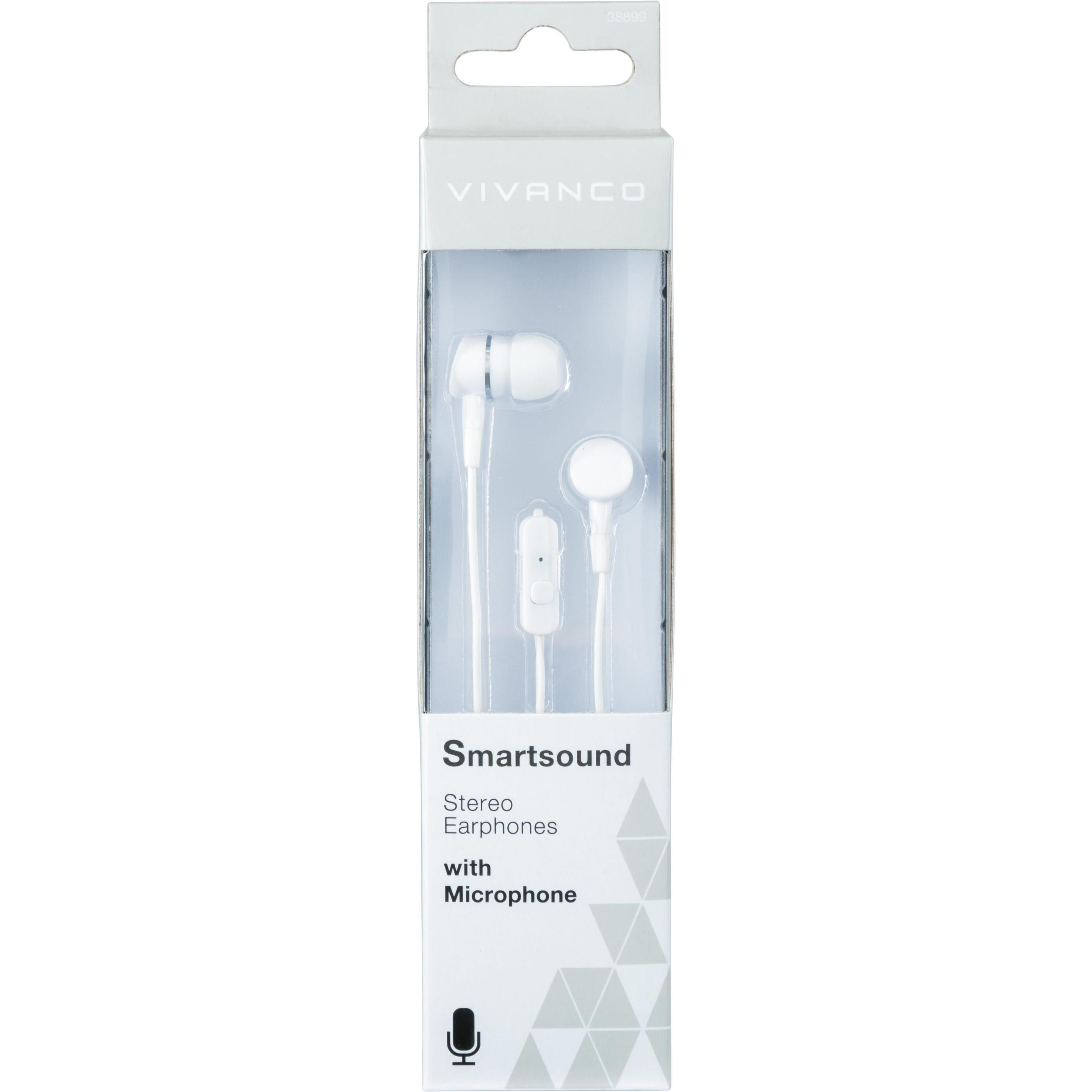 Thumbnail - Vivanco Smart Sound (Kabelgebunden), Kopfhörer, Weiss