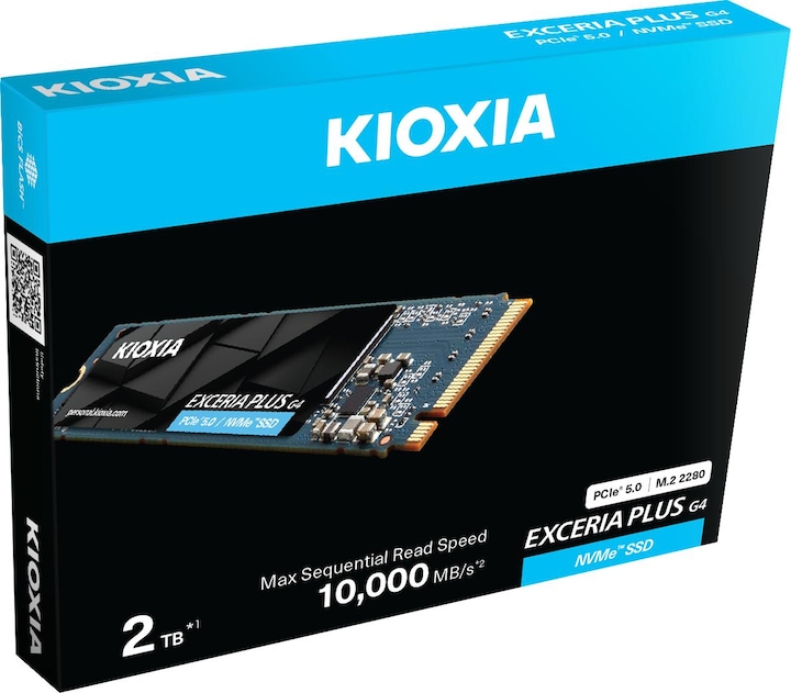 Actual product image Kioxia Exceria Plus G4 (1000 GB, M.2 2280)