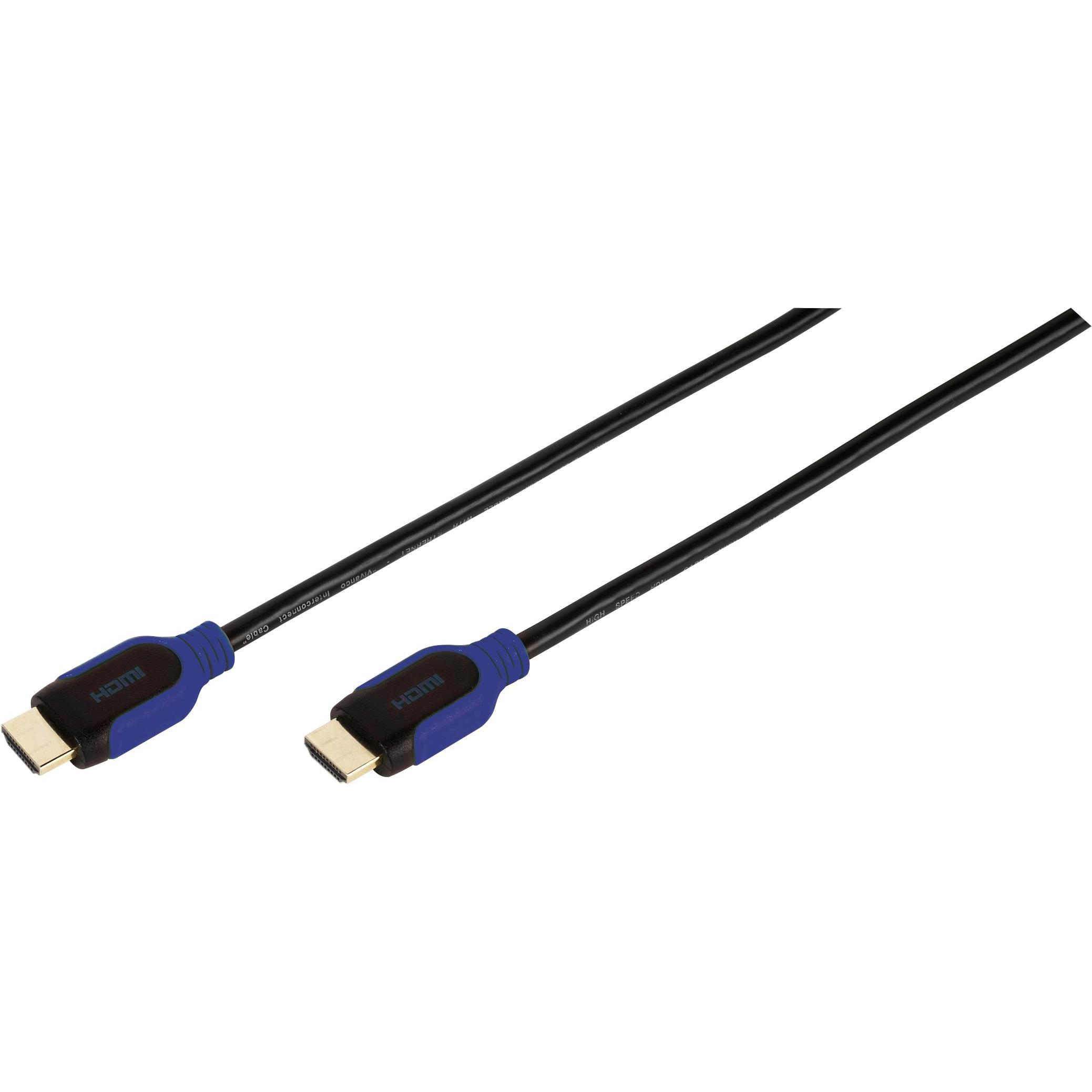 Vivanco HDMI (Typ A) — HDMI (Typ A) (5 m, HDMI), Video Kabel