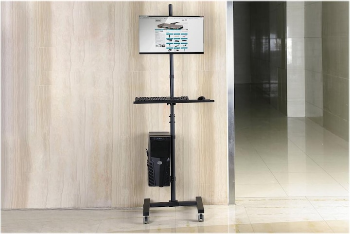 Actual product image Digitus Mobile workstation with individual height adjustment (Rod, 32")