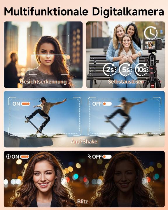 Produktbild Rollei Compactline 10x Flip Kompaktkamera (64 Mpx, 1/4")