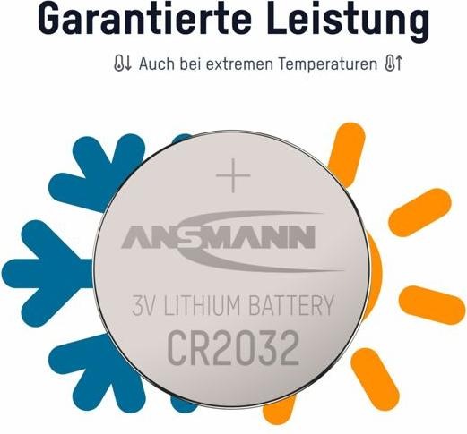 Produktbild Ansmann Cr2032 (1 Stk., CR2032, 245 mAh)