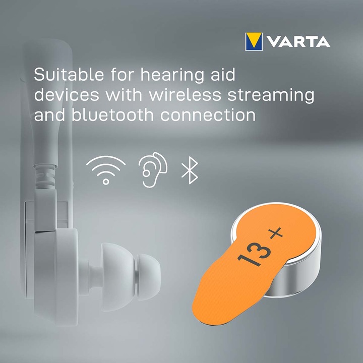 Immagine prodotto Varta Batteria per apparecchi acustici 13 8 pezzi (8 pz., PR48, 310 mAh)