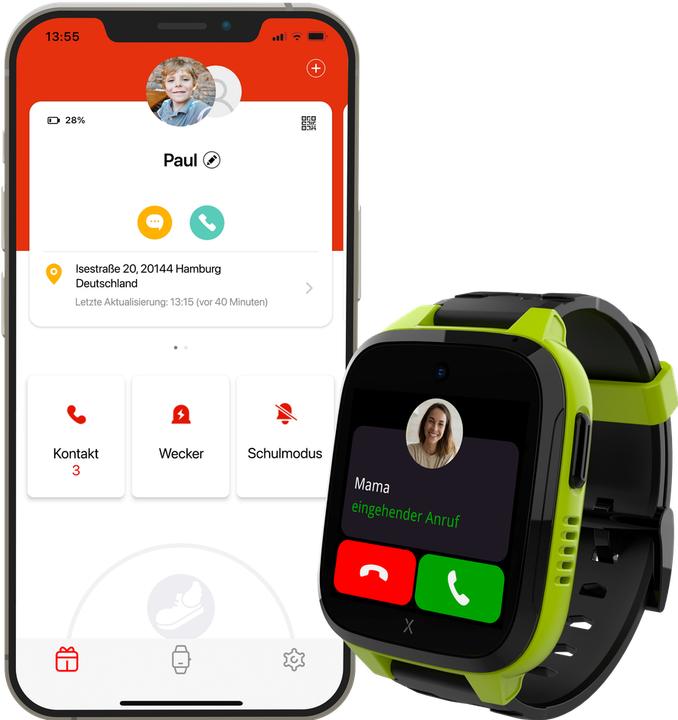 Actual product image Xplora XGO3 Kids Smartwatch w/GPS (33 mm, 4G)