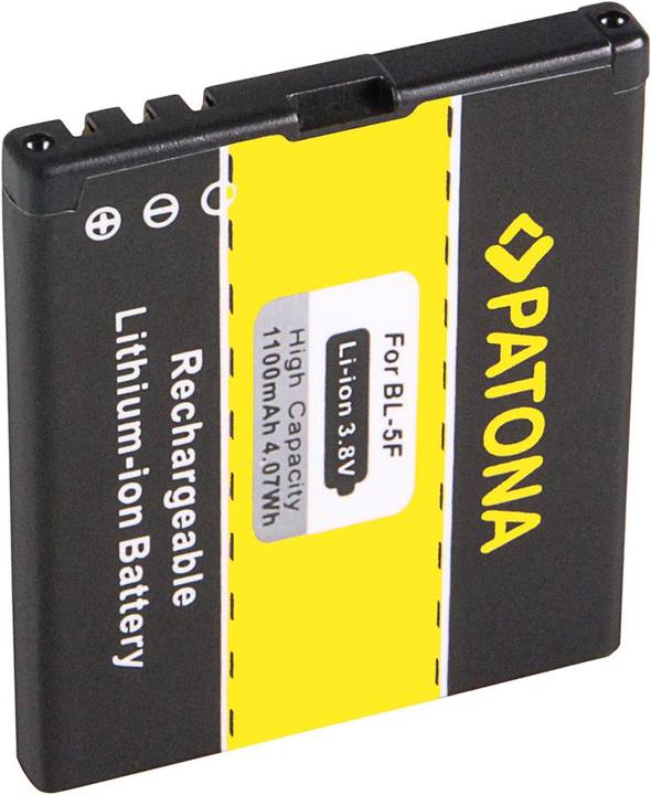 Produktbild Patona Battery (Akku, Nokia N95, Nokia 6210 Navigator, Nokia 6290, Nokia 6710 Navigator, Nokia E65, Nokia N93i, Nokia N96, Nokia 6210, Nokia X5-00)