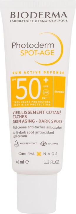 Image du produit Bioderma Photoderm Spot-Age (Crème solaire visage, SPF 50+, 40 ml, 58 g)