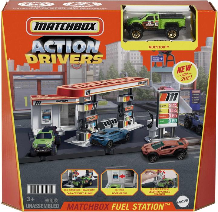 Produktbild Matchbox Tankstellen Spielset