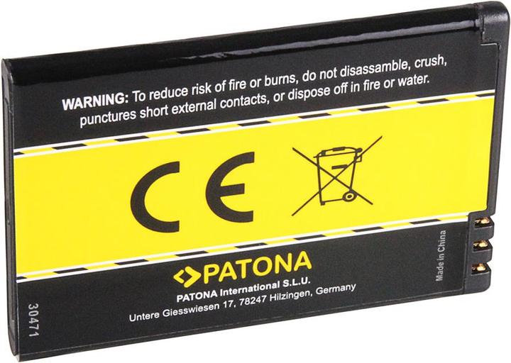 Productafbeelding Patona Batterij (Batterij, Nokia 6650, Nokia 6760 dia, Nokia E52, Nokia E6-00, Nokia E61i, Nokia E63, Nokia E71, Nokia E72, Nokia E90, Nokia N810, Nokia N97)