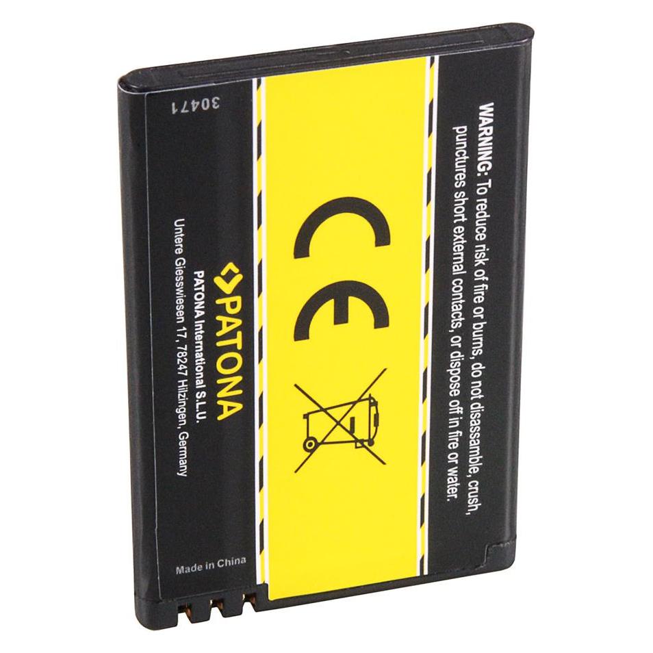 Patona Battery (Akku, Nokia 6650, Nokia 6760 slide, Nokia E52, Nokia E6-00, Nokia E61i, Nokia E63, Nokia E71, Nokia E72, Nokia E90, Nokia N810, Nokia N97) (11800523)