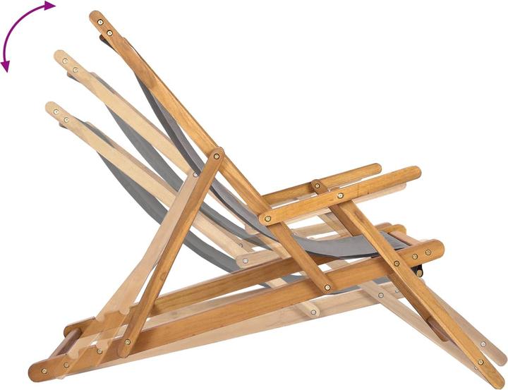 Immagine prodotto vidaXL Liegestuhl (107 cm)