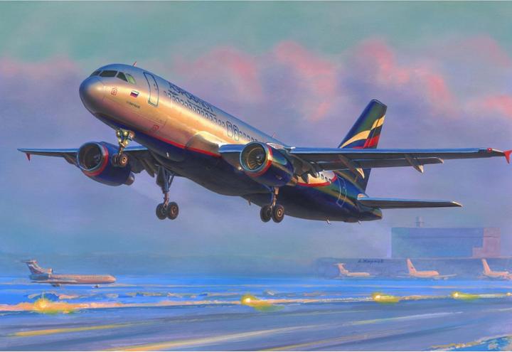 Actual product image Tamiya 1:144 Airbus A-320