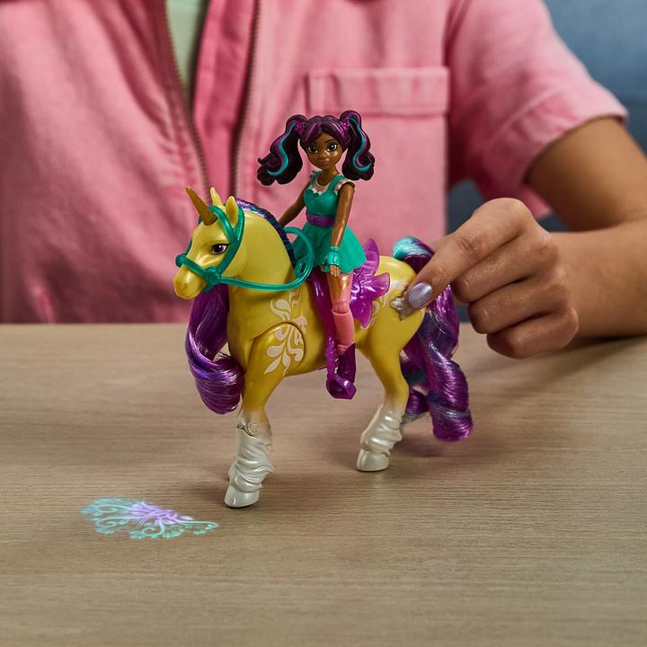 Actual product image Unicorn Academy Einhorn Academy Puppe Ava Und Einhorn Klinge Mit Licht