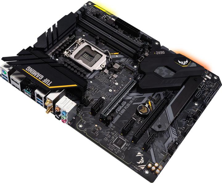 Produktbild ASUS TUF Gaming Z490-PLUS (wi-fi) (LGA 1200, Intel Z490, ATX)