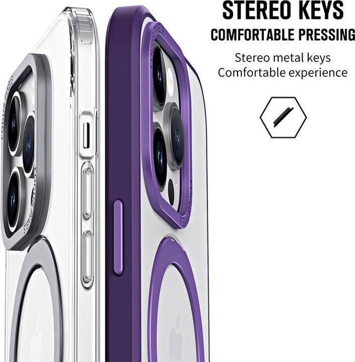 Image du produit RPD iPhone 12/12 Pro - Étui à support Magsafe noir mat (Apple iPhone 12, Apple iPhone 12 Pro)