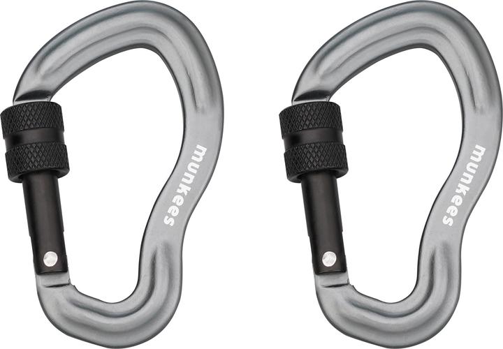 Image du produit Munkees Karabiner mit Schraubverschluss "Ohr" 2er Pack