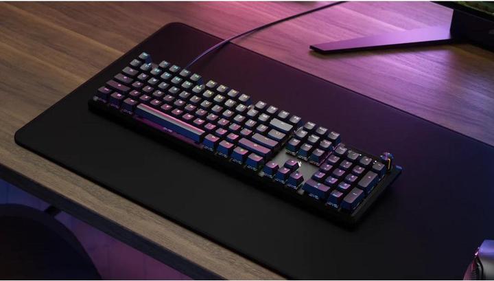 Image du produit Corsair K70 RGB CORE Clavier de jeu mécanique, rétroéclairé par LED RGB, MX rouge, noir, (CH-910971E (CH, Filaire)