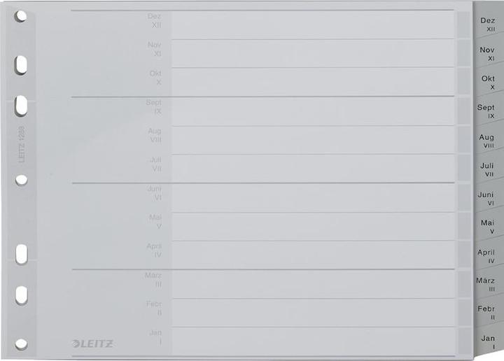 Actual product image Leitz Register PP grey 18cm high