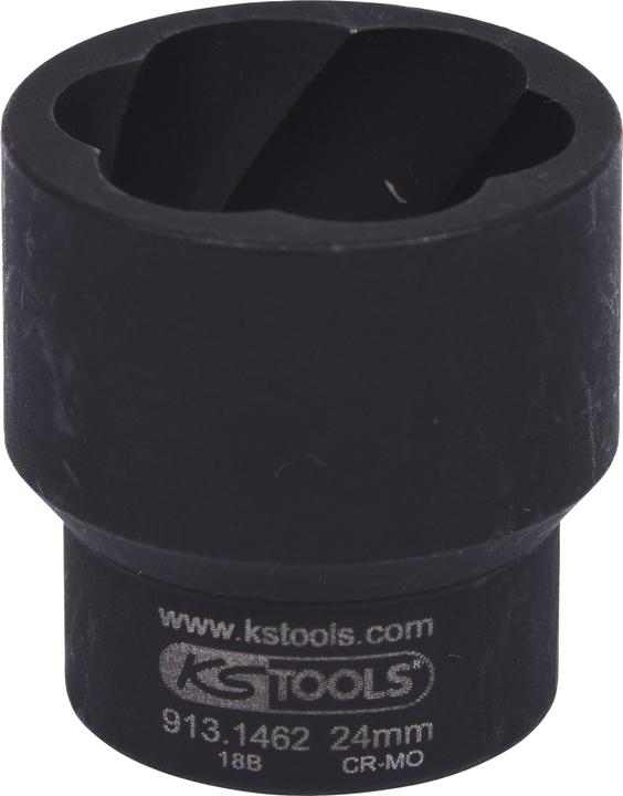 Productafbeelding KS Tools 1/2"" Power Socket met spiraalprofiel, 24mm (24 mm)