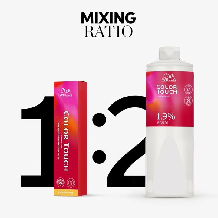 Actual product image Wella Color Touch Emulsion - 1,9%
