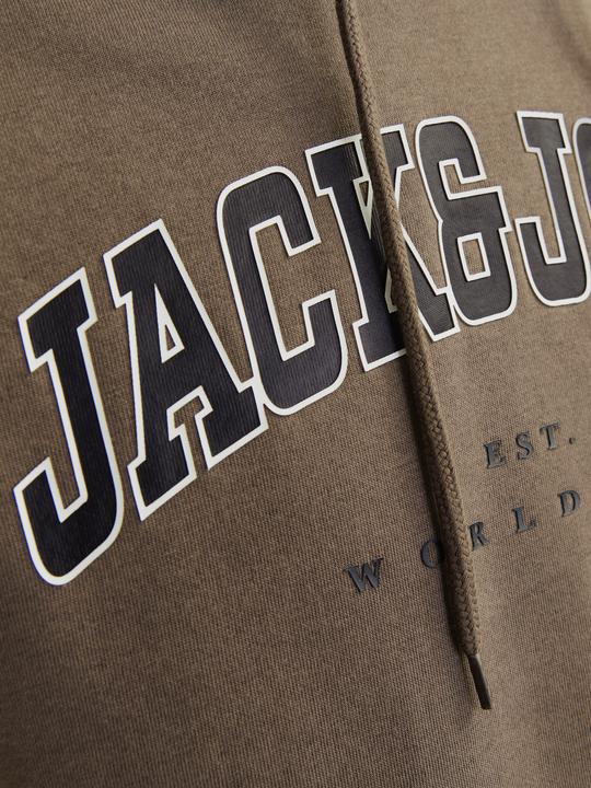 Actual product image Jack & Jones Jjecaleb Varsity Sweat Hood Noos (L)