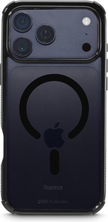 Hama Handyhülle "Extreme Protect" f Apple iPhone 17 Pro Max, magnetisch, Schwarz (Apple iPhone 17 Pro Max)