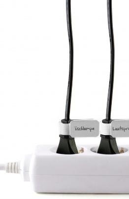 Image du produit Label-the-cable Mini-câbles velcro LTC, paquet de 10 (Serre-câbles velcro, 90 mm, 10 pcs)