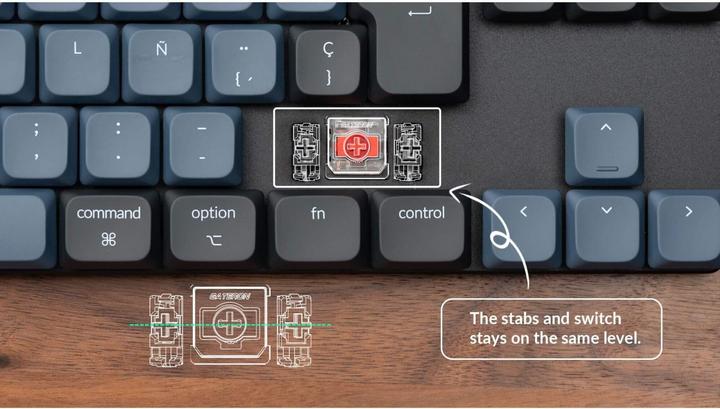 Actual product image Keychron K1 Pro (CH, Cable, Wireless)