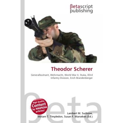 Theodor Scherer, Fachbücher