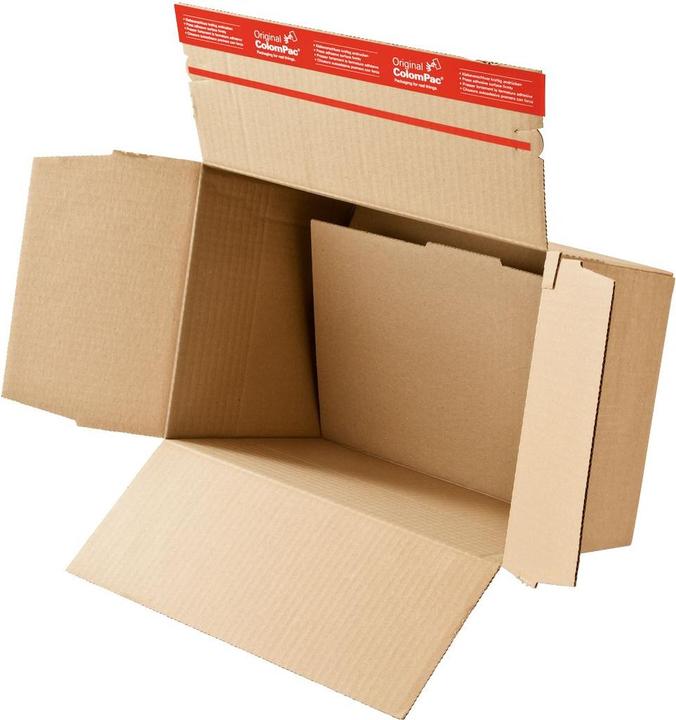 Produktbild Colompac Schachtel Blitzboden braun (24 x 17 x 13 cm, 1 x)