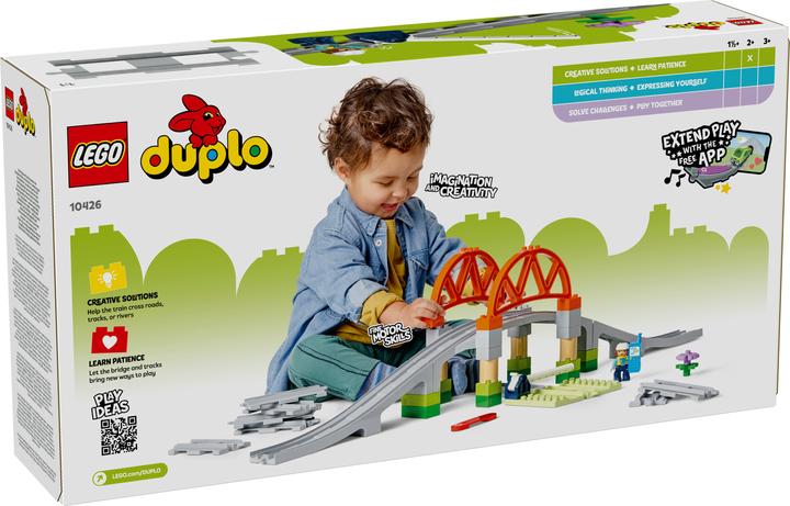 Image du produit LEGO Pont ferroviaire et rails - Kit d'extension (10426)