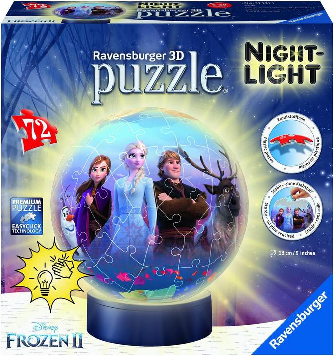 Produktbild Ravensburger Nightlight - Frozen 2 (72 Teile)