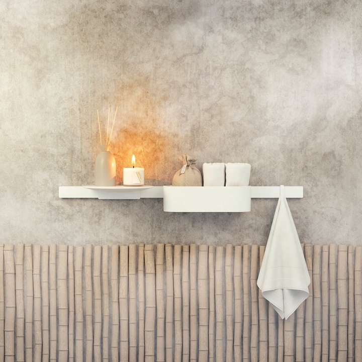 Produktbild hansgrohe WallStoris Handtuchhaken schmal